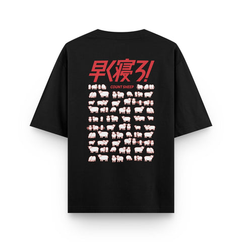 Count Sheep Oversized Tee