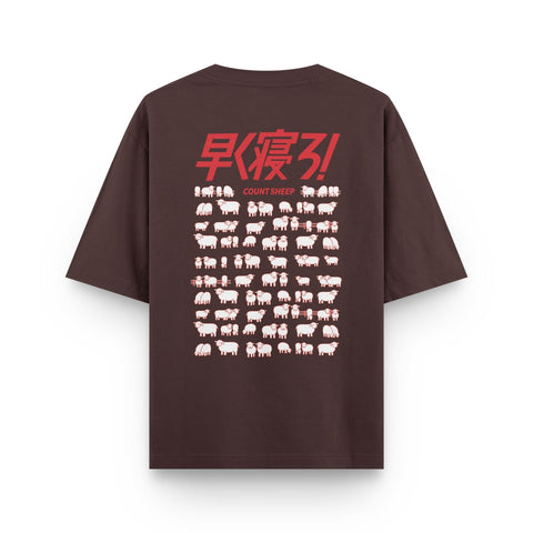 Count Sheep Oversized Tee
