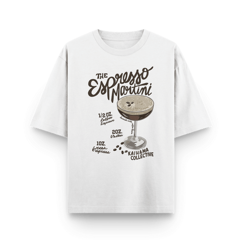 Espresso Martini Oversized Tshirt by Kaihama