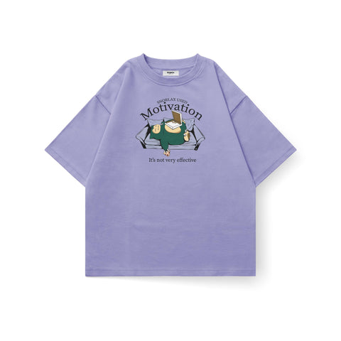 Snorlax Used Motivation Oversized T-Shirt - Kaihama