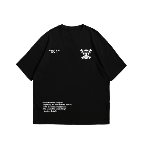 Monkey D. Luffy Manga-inspired oversized T-shirt