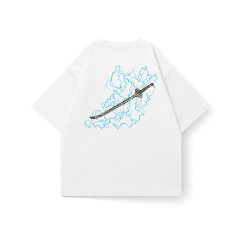 Zenitsu Thunder Breathing Oversized T Shirt - Kaihama