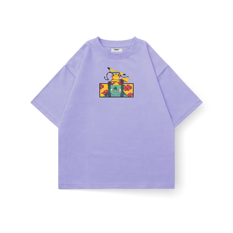 Naruto Pokémon Oversized T-Shirt