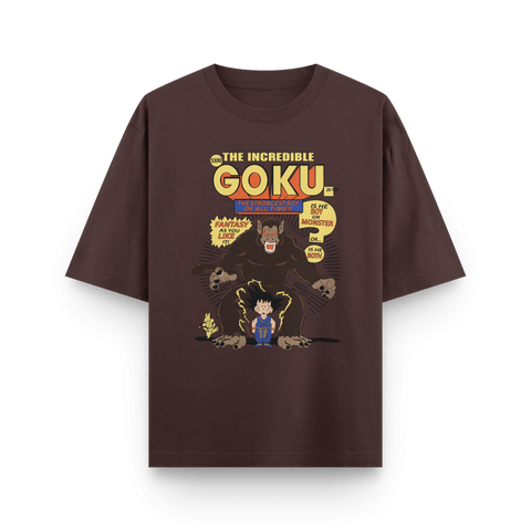 The Incredible Goku Oversized T-Shirt by Kaihama