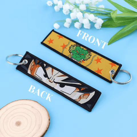 Dragonball Z Embroidered ANIME Keychain – Double Sided