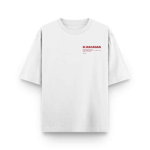 Kiss Me We Can Talk Later Oversized t-shirt