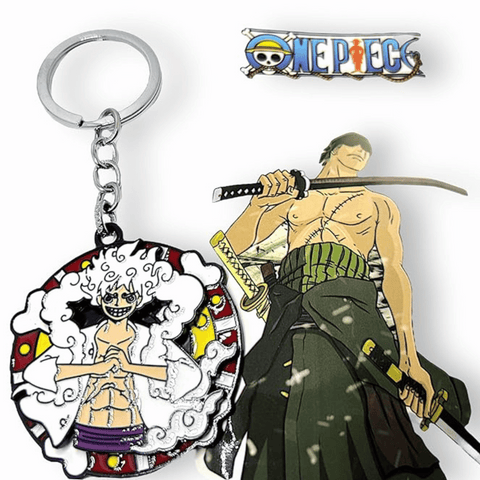 Luffy Gear 5 Anime Keychains