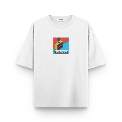 One Night Stand Graphic Oversized T-Shirt