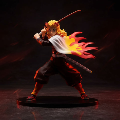 Rengoku Kyojuro Action Figure – Demon Slayer Flame Hashira Collectible