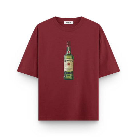 Jameson Bottle Oversized T-Shirt – Irish Spirit Edition