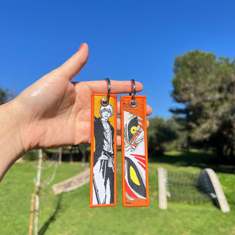 Bleach Anime Satin Keychain – Double-Sided Print