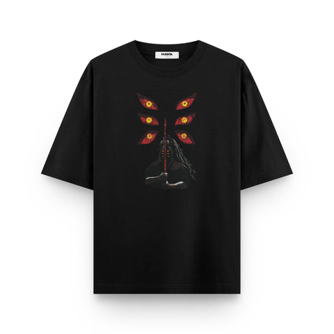 Kokushibo (Former Upper Moon One) Demon Slayer Oversized T-Shirt