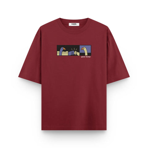 Goose Bumps Oversized Graphic T-Shirt