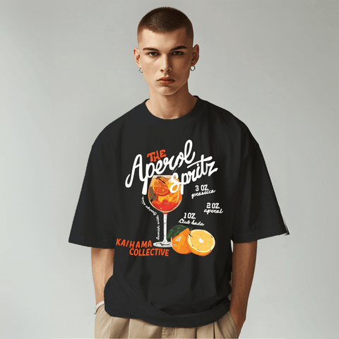 Aperol Spritz Oversized Tshirt by Kaihama