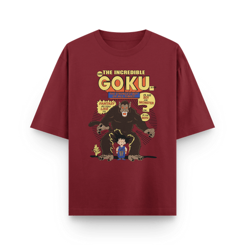 The Incredible Goku Oversized T-Shirt by Kaihama