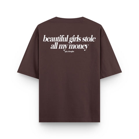 Bad Habits, Good Taste Oversized T-Shirt