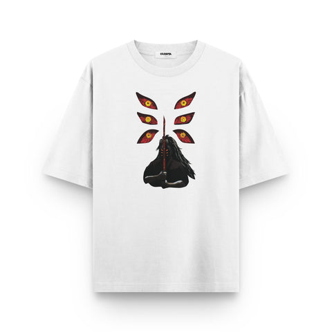 Kokushibo (Former Upper Moon One) Demon Slayer Oversized T-Shirt