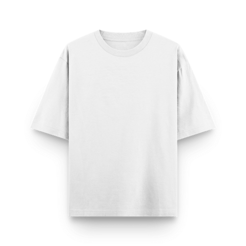 Round Neck 100% Cotton 240GSM Oversized Tshirt - Kaihama