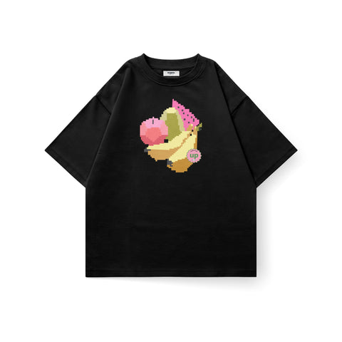 Fruits Pixel Oversized T-Shirt