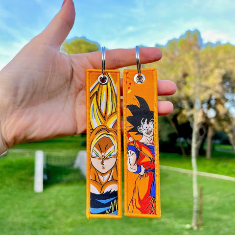Dragonball Z Embroidered ANIME Keychain – Double Sided