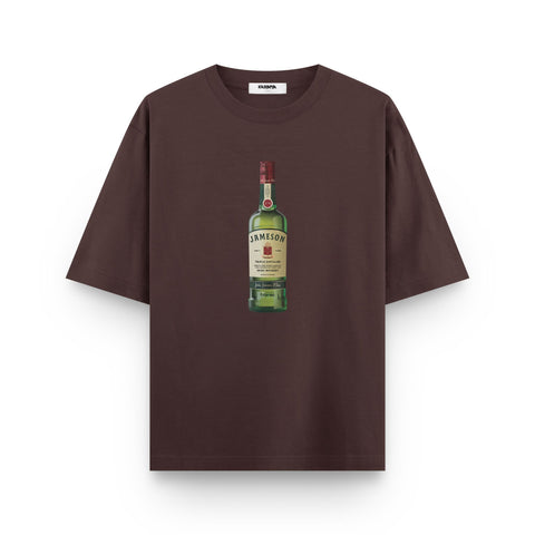 Jameson Bottle Oversized T-Shirt – Irish Spirit Edition
