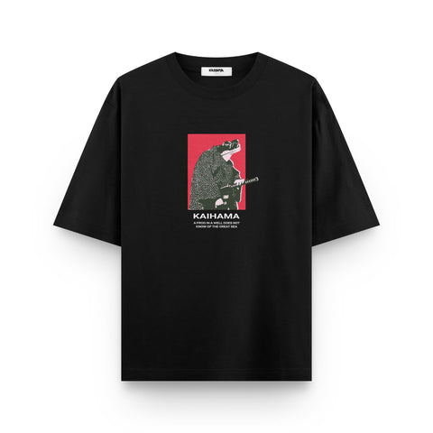 The Frog & The Sea Oversized T-Shirt - Kaihama