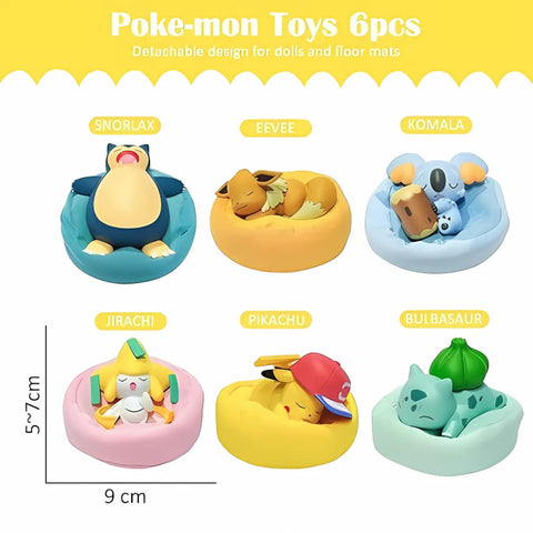 Pokémon Starry Dream Sleeping Figures - Kaihama