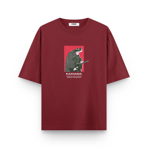 The Frog & The Sea Oversized T-Shirt - Kaihama