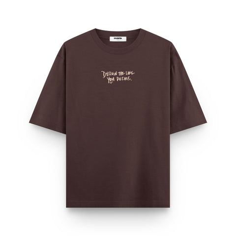 Design The Life You Desire Oversized T Shirt - Kaihama