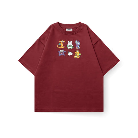 Pokemon Monsters Oversized T-Shirt
