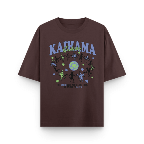 Belong to Earth Oversized Tee by Kaihama - Kaihama