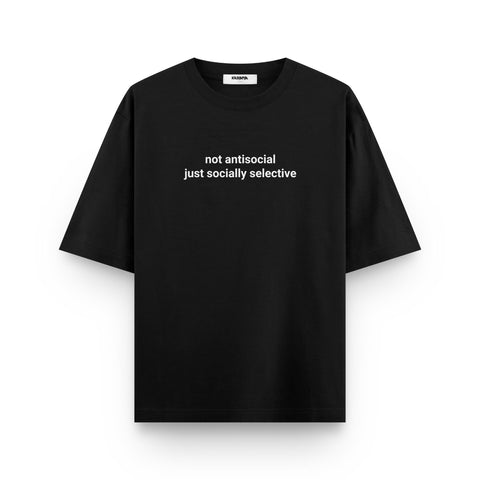 Socially Selective Oversized T-Shirt