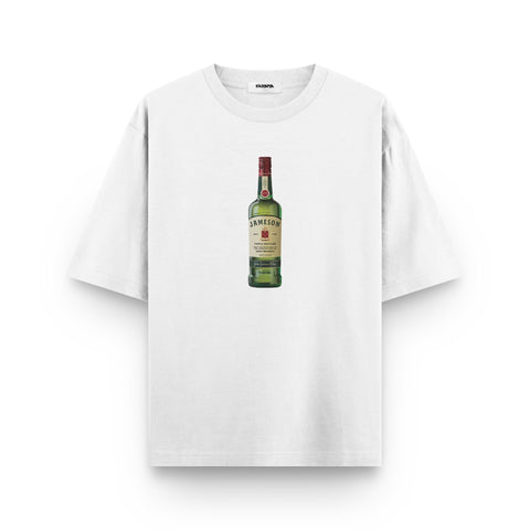Jameson Bottle Oversized T-Shirt – Irish Spirit Edition