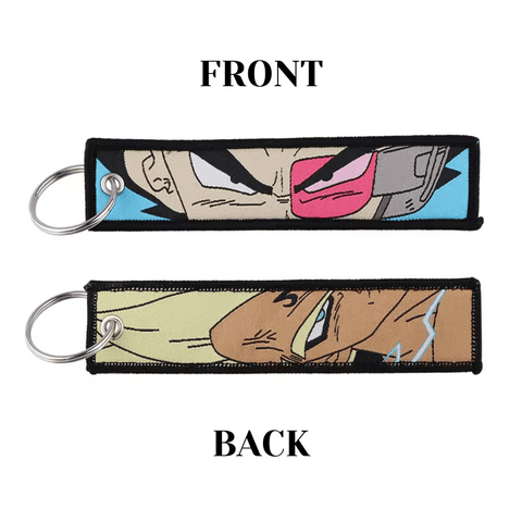 Dragonball Z Embroidered ANIME Keychain – Double Sided
