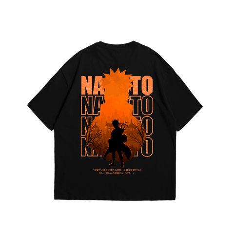 Naruto Anime Oversized Tshirt