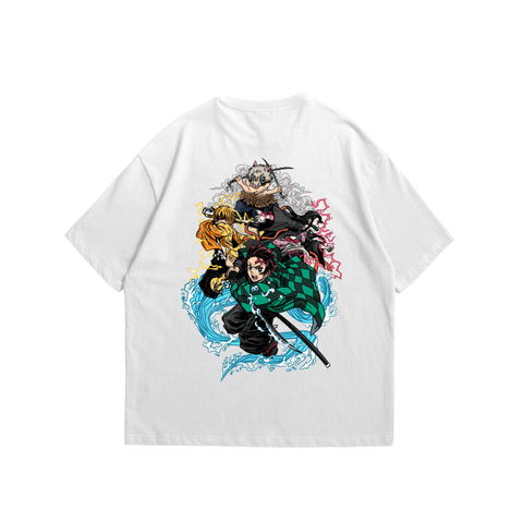 Demon Slayer Anime Oversized Tshirt - Kaihama