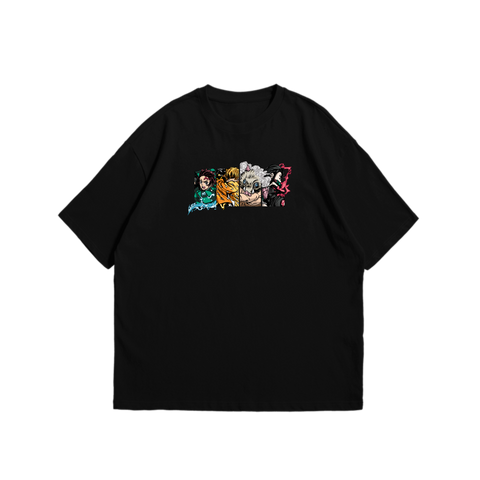 Demon Slayer Anime Oversized Tshirt - Kaihama