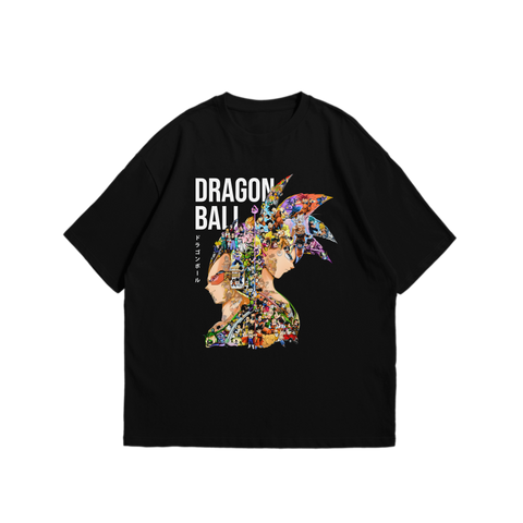 Goku and Vegeta from dragon ball z Oversized tshirt
