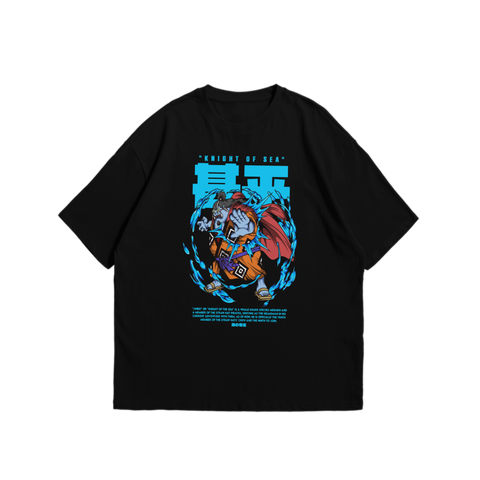 Jinbei from one piece Anime Oversized Tshirt