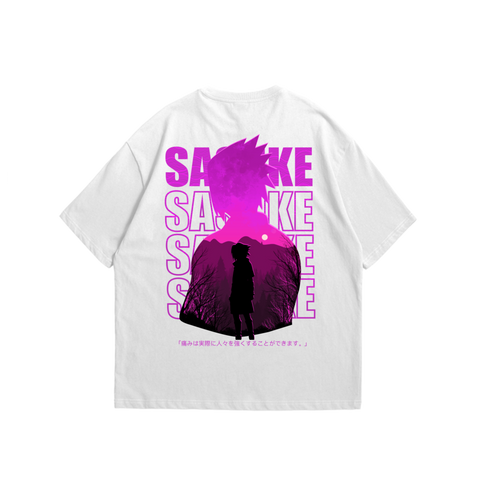 Sasuke Anime Oversized Tshirt