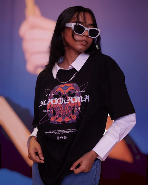 Echoes of RETALIATION Oversized Tshirt - Kaihama
