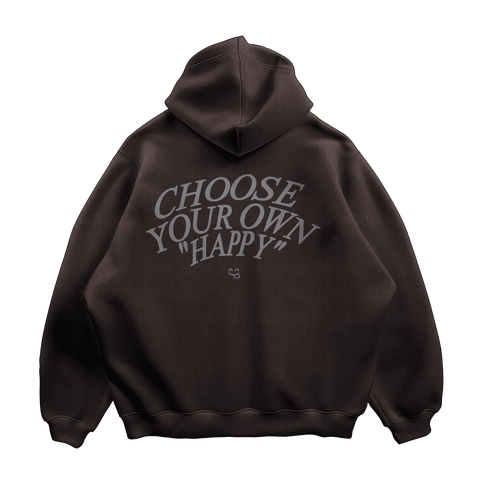 Choose Your Own Happy Oversized Hoodie by Kaihama