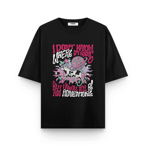 Cosmic Cow Adventure Tee by Kaihama - Kaihama