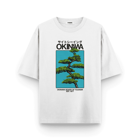 Okinawa Bonsai Oversized T-Shirt by Kaihama