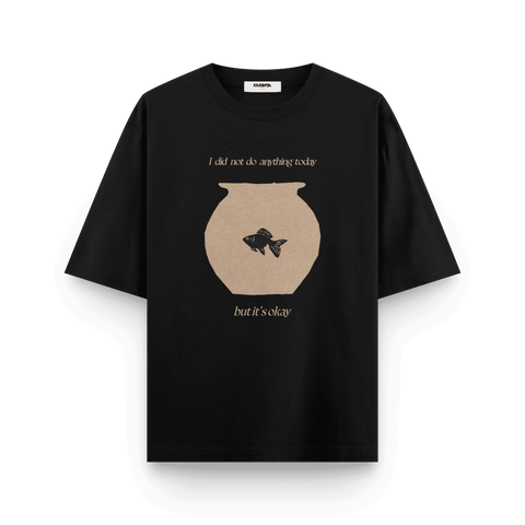 Lazy Day Oversized Tee – It’s Okay to Do Nothing - Kaihama