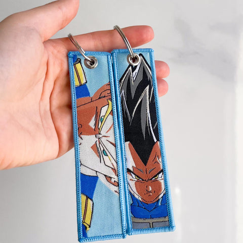 Dragonball Z Embroidered ANIME Keychain – Double Sided