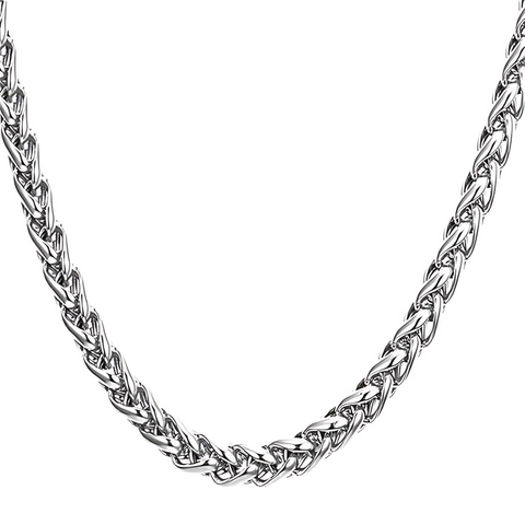 Stainless Steel Elegant Statement Necklace Chain