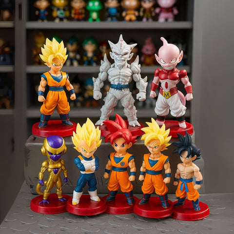Dragon Ball Z Anime Mini Figurines – Collectible Character Set