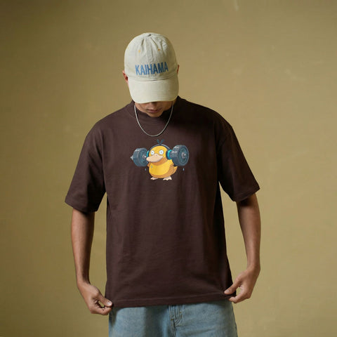 Psyduck Gym Oversized T-Shirt