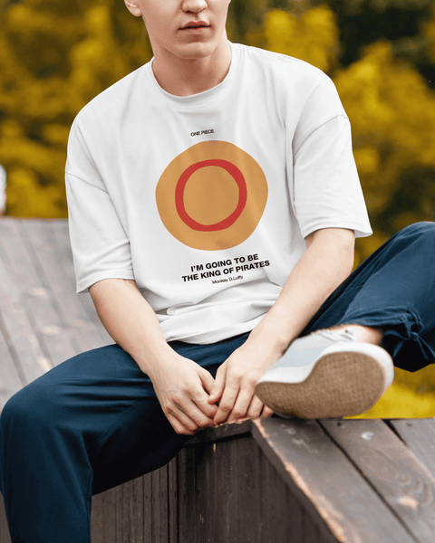 Luffy's Straw Hat Oversized T-shirt - Kaihama